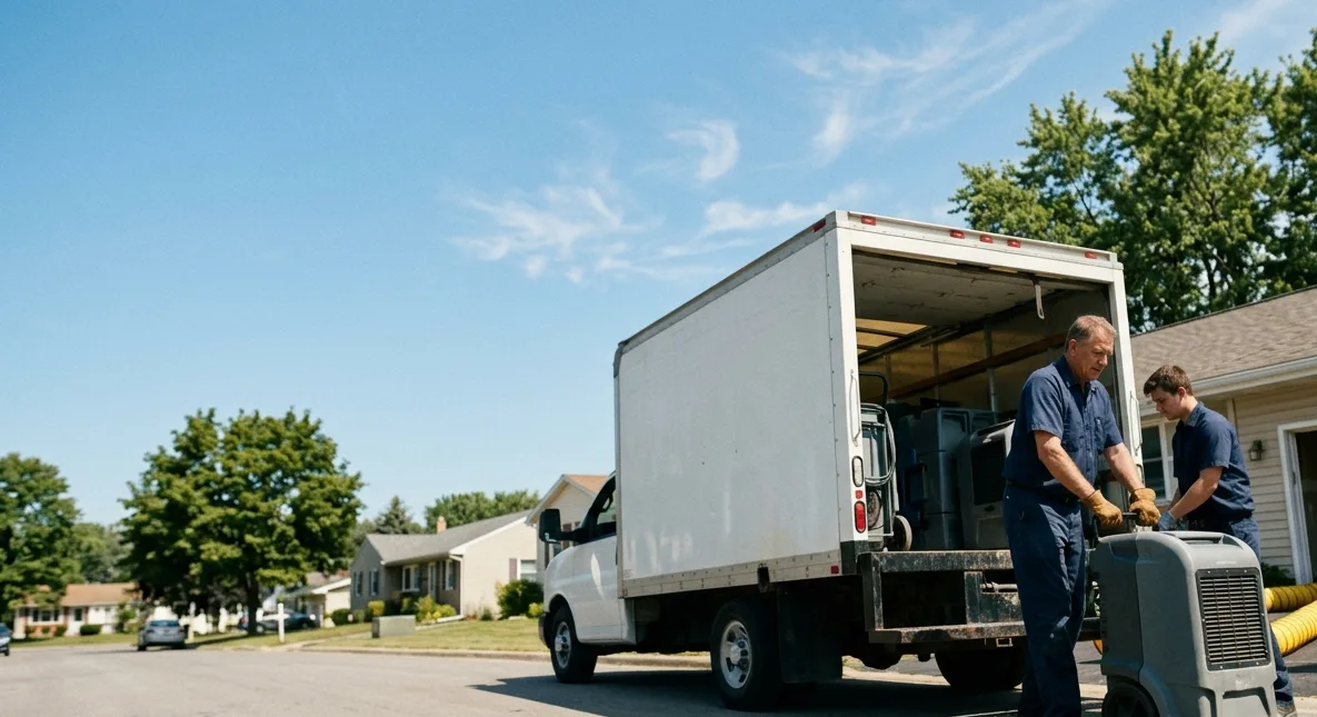 Water Damage Cleanup in Amlin, OH near me